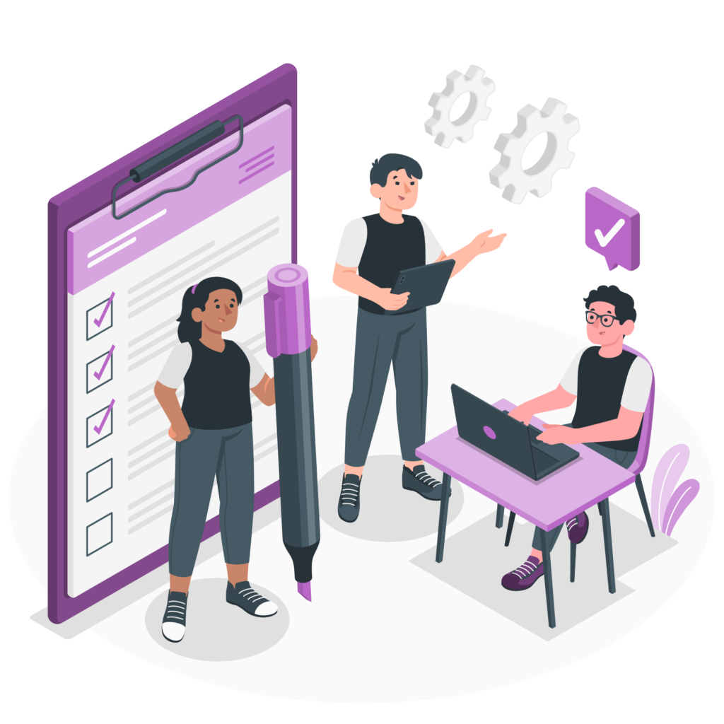 team checklist amico