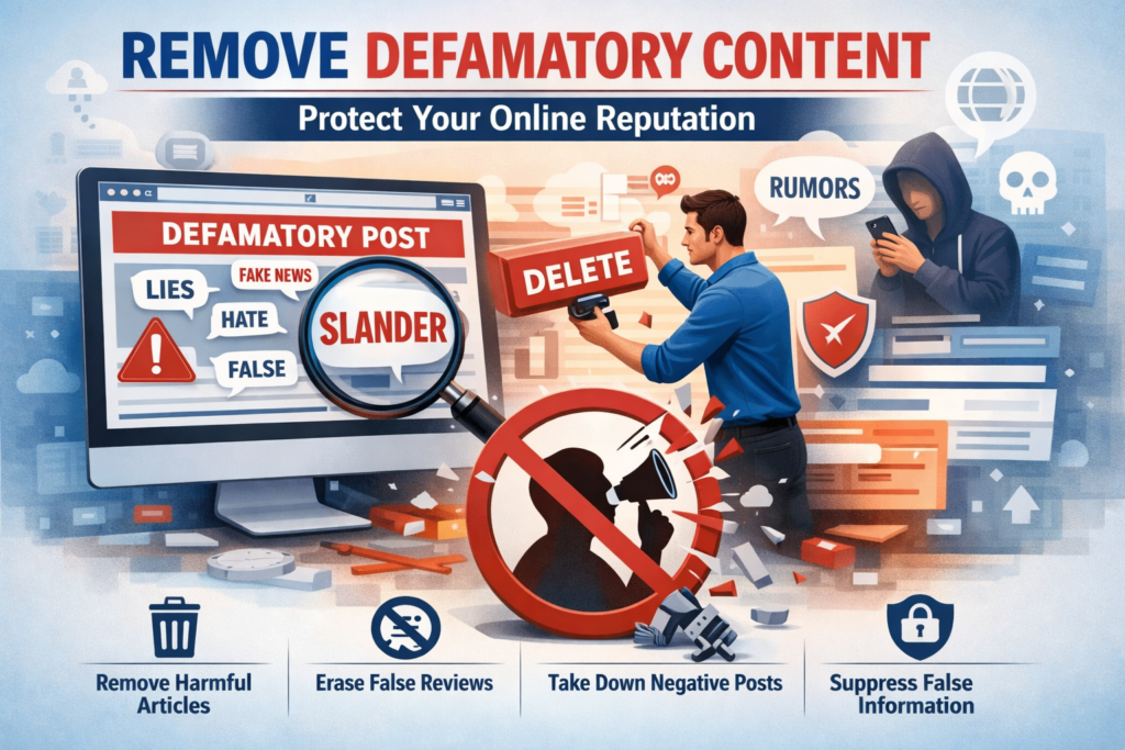 Remove Defamatory Content From Google